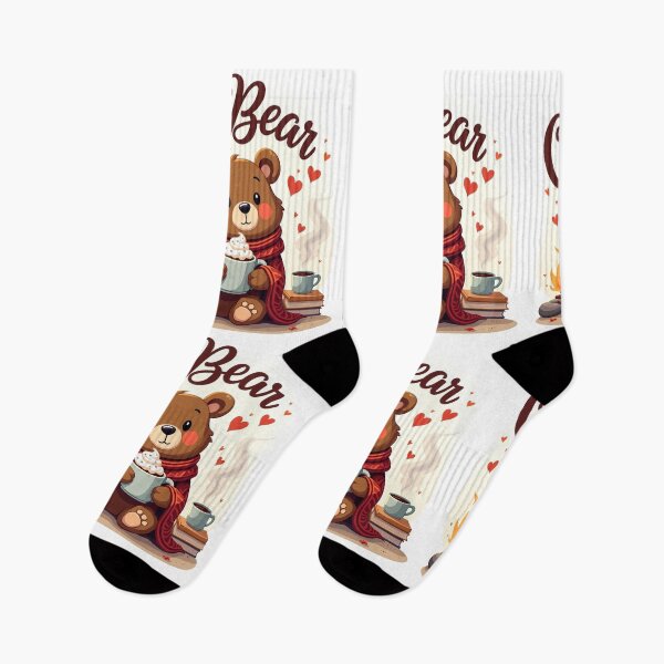 Item preview, Cozy Bear by the Campfire  designed and sold by Bulwshop.