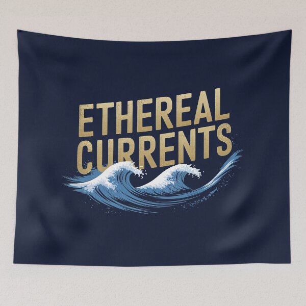 Item preview, Ethereal Currents - Bold Ocean Wave designed and sold by Zazz Lee.