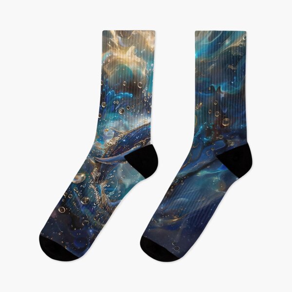 Item preview, Celestial Whale - A Cosmic Journey Through the Stars designed and sold by Rocky Mountain Artistry.