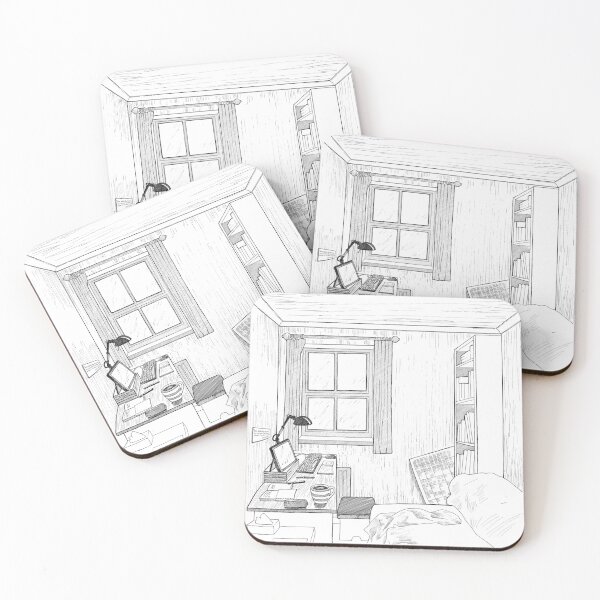 Item preview, Quiet Corners designed and sold by Alice Cheung Illustrations.