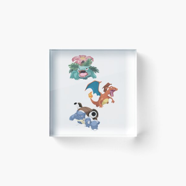 Item preview, First Generation: Grass Fire and Water Pocket Creatures designed and sold by TYRNTR.