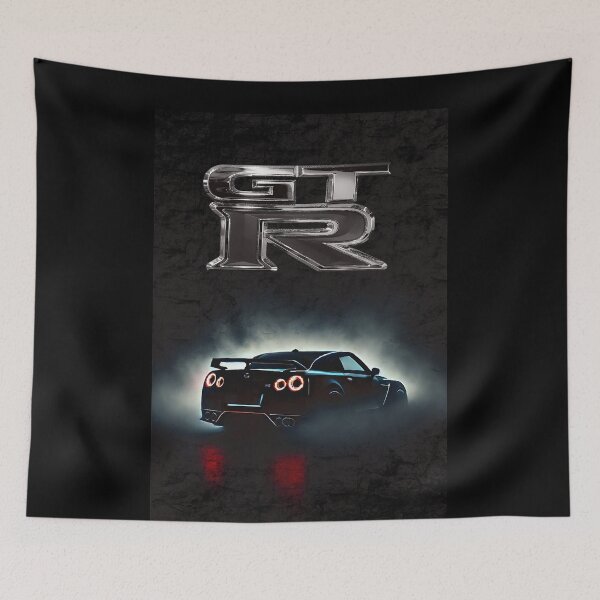 Item preview, Nissan GT-R R35 & Skyline R34 Poster – JDM Legends Wall Art for Car Enthusiasts designed and sold by CederWoods.