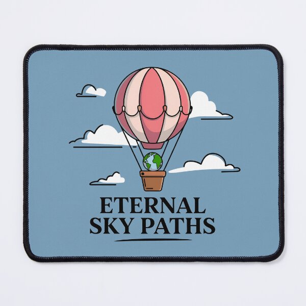 Item preview, Eternal Sky Paths – Hot Air Balloon Adventure designed and sold by Zazz Lee.