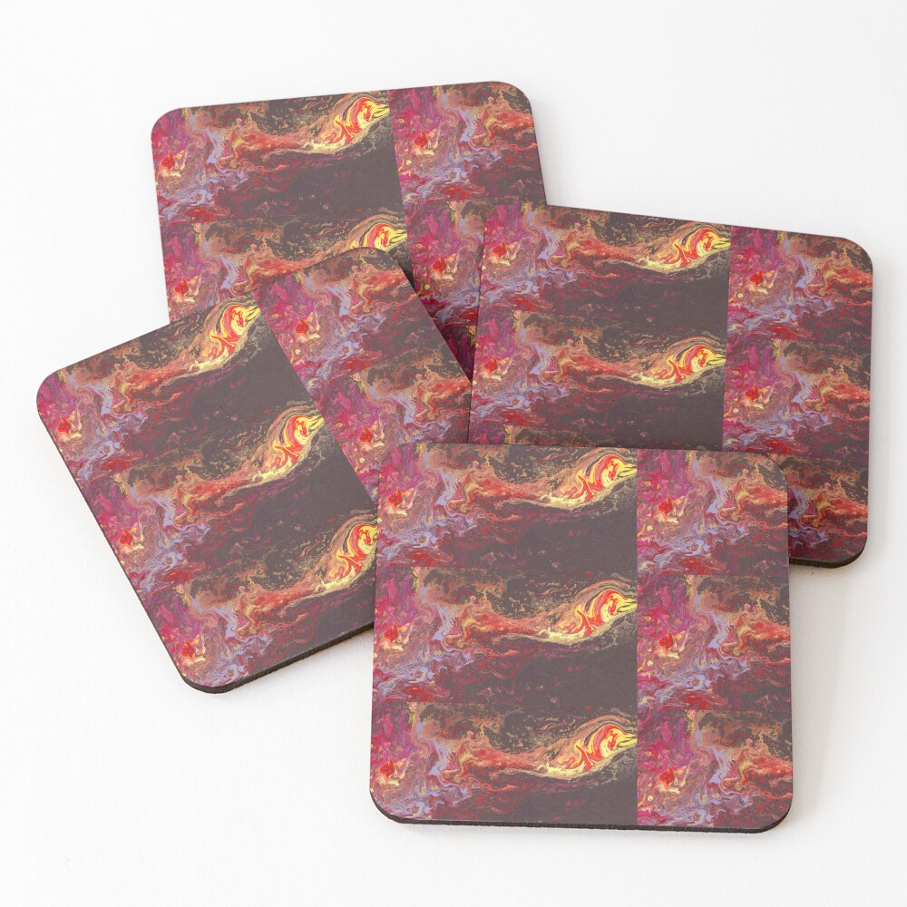 Item preview, Coasters (Set of 4) designed and sold by Expressive-arts.