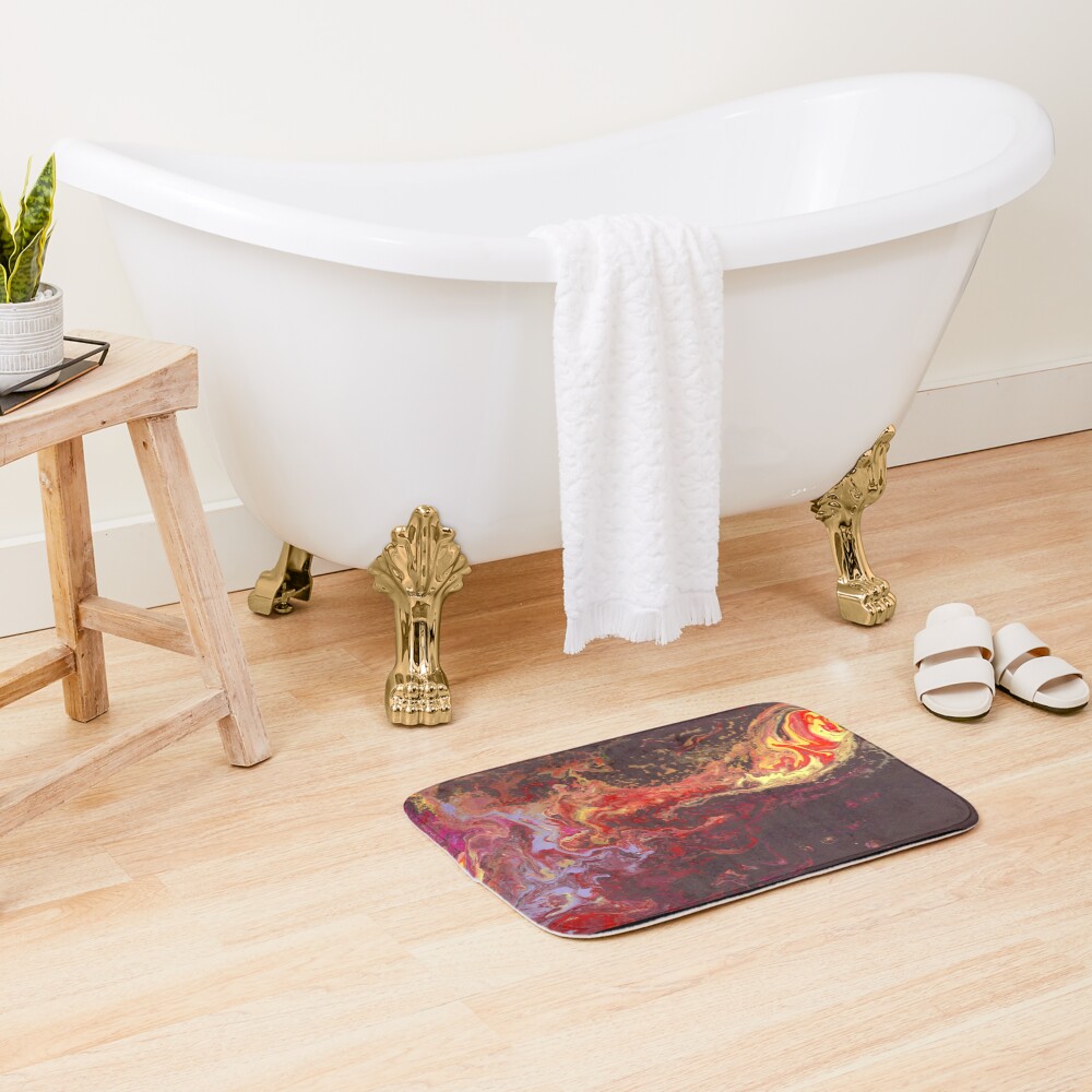 Item preview, Bath Mat designed and sold by Expressive-arts.