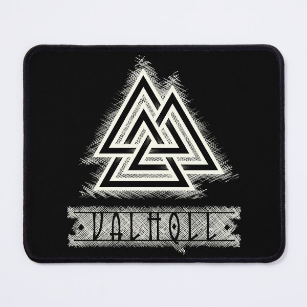 Item preview, Norse Vikings Odin Valhalla Symbol White designed and sold by RicardoArt77.