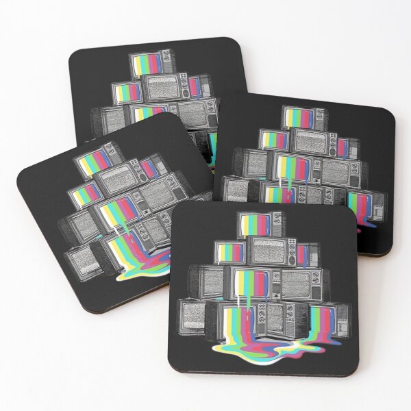 Item preview, Melting Televisions designed and sold by AKRAMlogo.