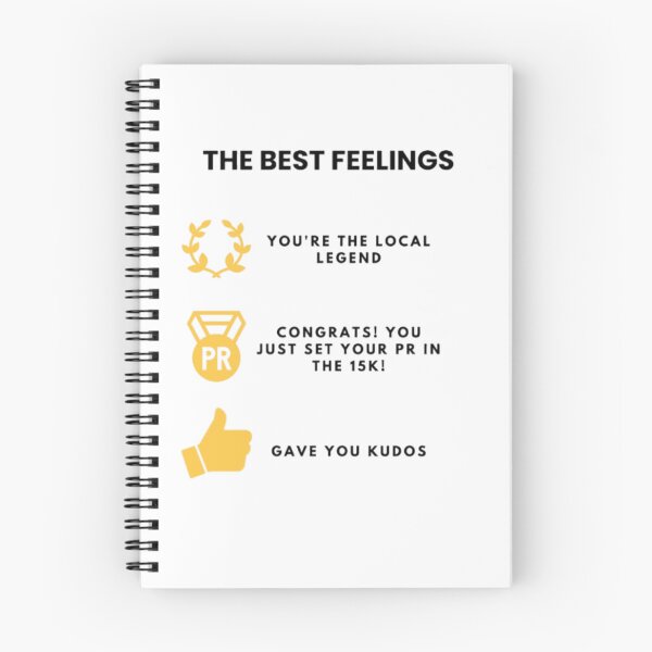 Item preview, THE BEST FEELINGS: You're the Local Legend Congrats! You just set your PR in the 15K! gave you kudos designed and sold by inawonderland.