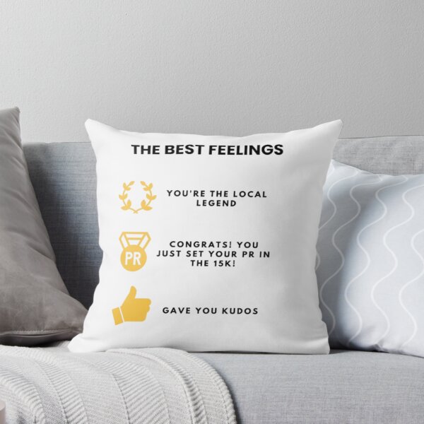 Item preview, THE BEST FEELINGS: You're the Local Legend Congrats! You just set your PR in the 15K! gave you kudos designed and sold by inawonderland.