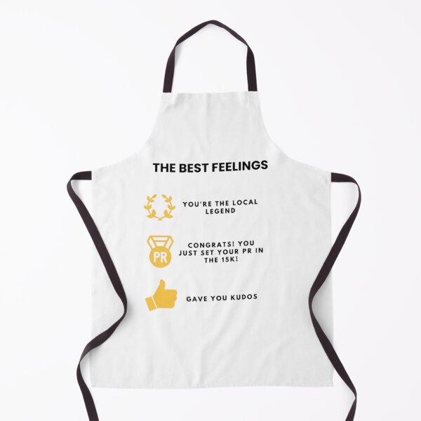 Item preview, THE BEST FEELINGS: You're the Local Legend Congrats! You just set your PR in the 15K! gave you kudos designed and sold by inawonderland.