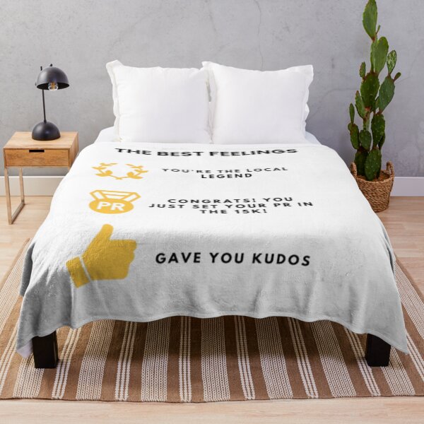 Item preview, THE BEST FEELINGS: You're the Local Legend Congrats! You just set your PR in the 15K! gave you kudos designed and sold by inawonderland.