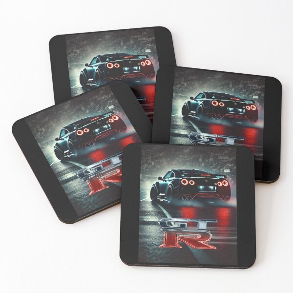 Item preview, Nissan GT-R R35 & Skyline R34 Poster – JDM Legends Wall Art for Car Enthusiasts designed and sold by CederWoods.