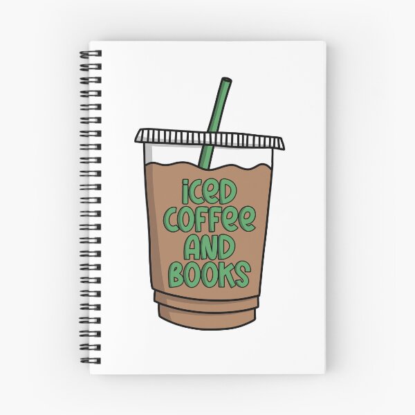 Item preview, iced coffee and books - green designed and sold by haileyellis17.