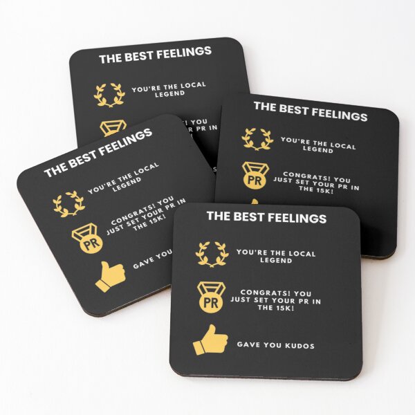 Item preview, THE BEST FEELINGS: You're the Local Legend Congrats! You just set your PR in the 15K! gave you kudos designed and sold by inawonderland.