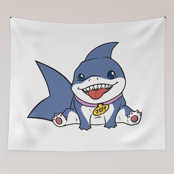 Item preview, Jeff The Landshark  designed and sold by Israelbeck7.