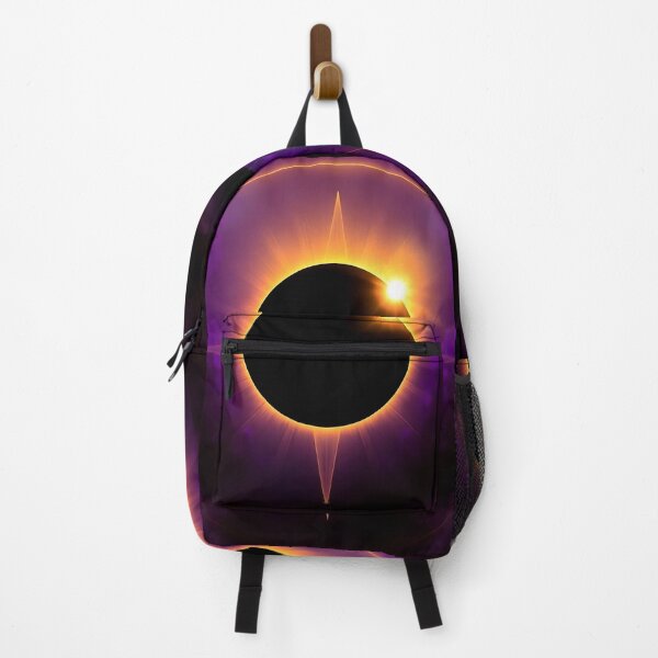 Item preview, The partial solar eclipse against a vivid purple sky during midday 2025 designed and sold by SeaSoulArt.