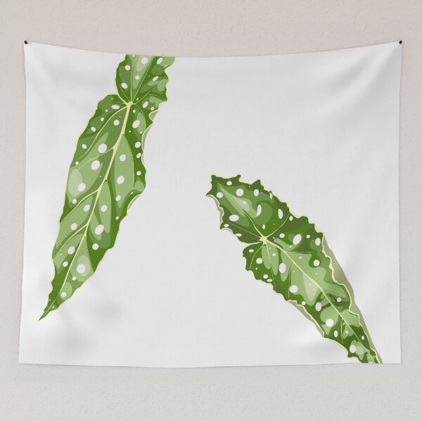 Item preview, Tropical leaves set. Cute leaves in a dot. designed and sold by MatyKotiv.