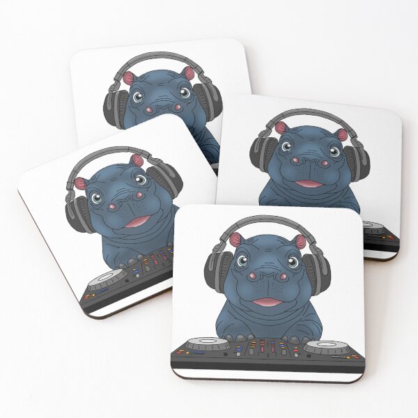 Item preview, DJ hippo designed and sold by Klaus-y.