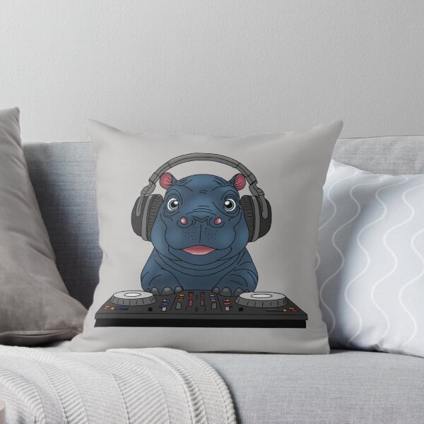 Item preview, DJ hippo designed and sold by Klaus-y.