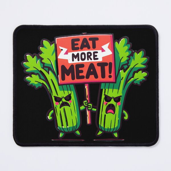 Item preview, EAT MORE MEAT, funny gift for meat lovers  designed and sold by FelkMariShop.