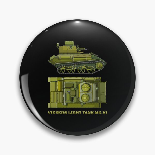 Item preview, Vickers Light Tank Mark VI WW2 British Tanks Diagrams designed and sold by MilitaryMart.