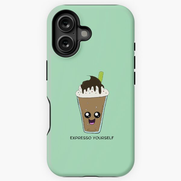 (Sprinkle Mint)  Espresso Yourself Kawaii Cute Food Art  iPhone Tough Case