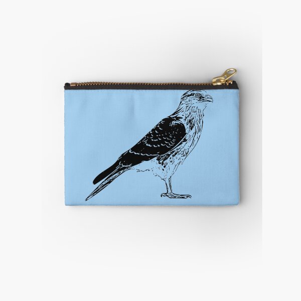 Item preview, Yellow-headed Caracara Perched Black Design  designed and sold by designsasstultd.