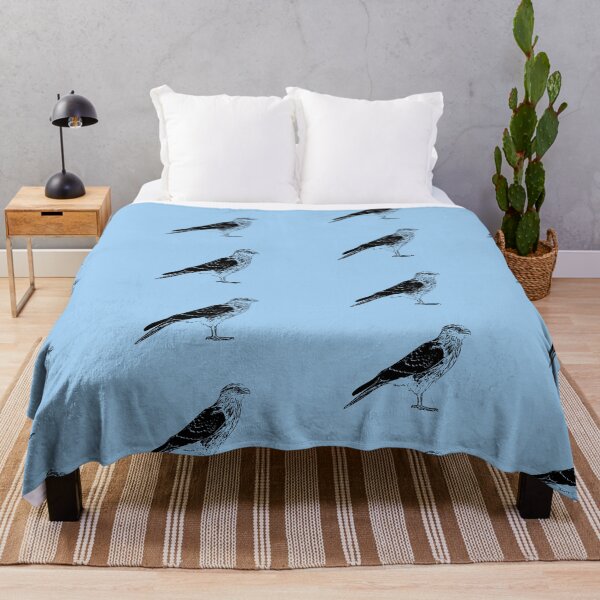 Item preview, Yellow-headed Caracara Perched Black Design designed and sold by designsasstultd.