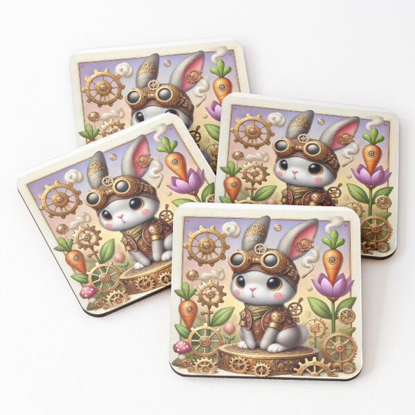 Item preview, Steampunk Rabbit designed and sold by Sillytoe.