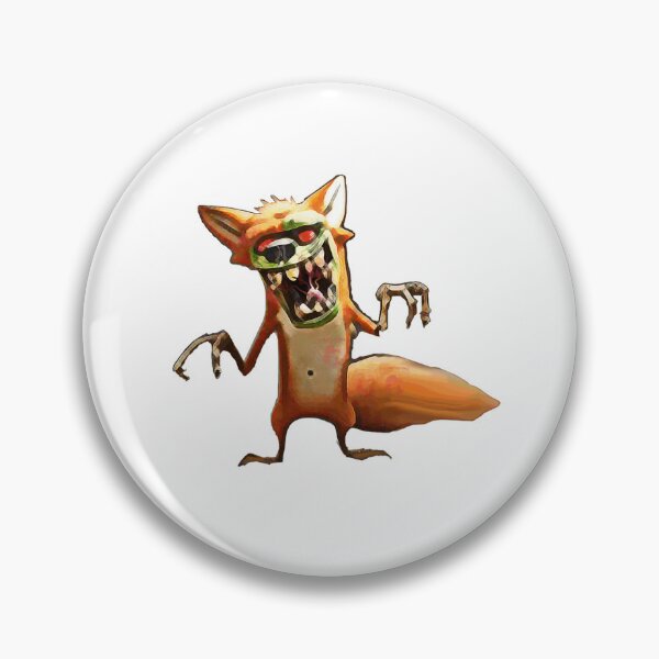 Item preview, Zombie fox designed and sold by Coffeemerc117.