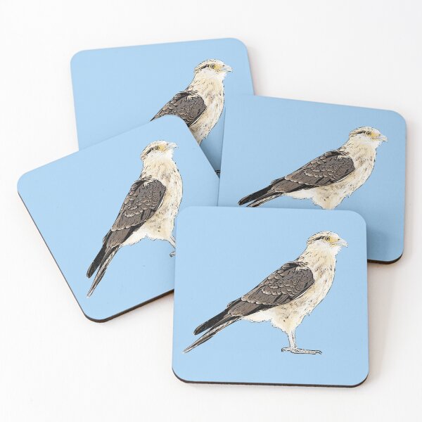 Item preview, Yellow-headed Caracara Perched Black Alternate Design  designed and sold by designsasstultd.