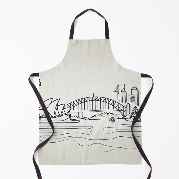 Item preview, Sydney skyline  designed and sold by VHSVIBES.
