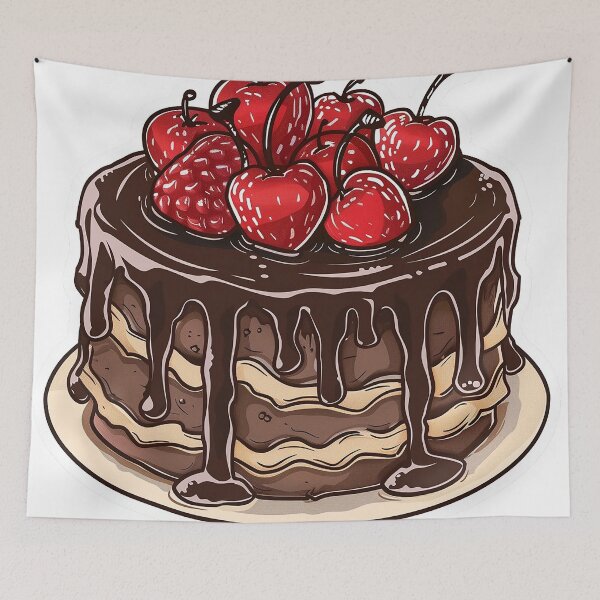 Item preview, Chocolate Cake! designed and sold by PyramidSchmear.