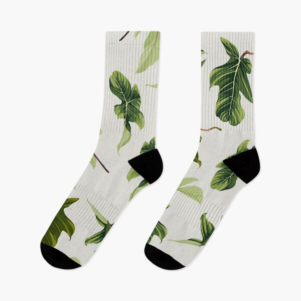 Item preview, Exotic bright green leaves seamless pattern. designed and sold by MatyKotiv.