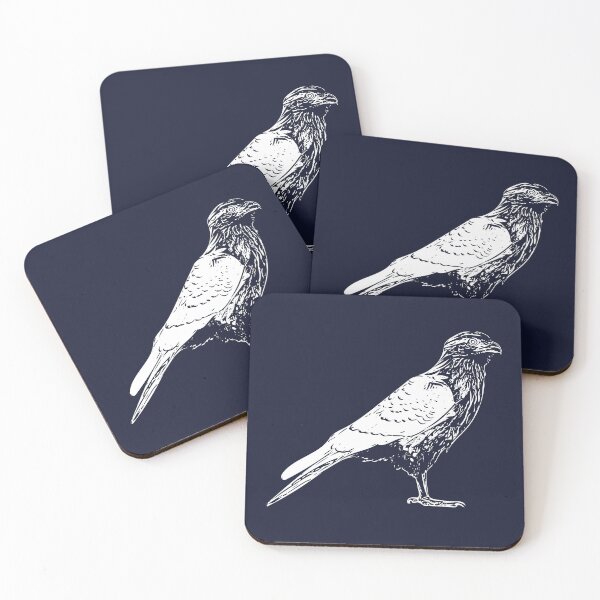 Item preview, Yellow-headed Caracara Perched White Design  designed and sold by designsasstultd.