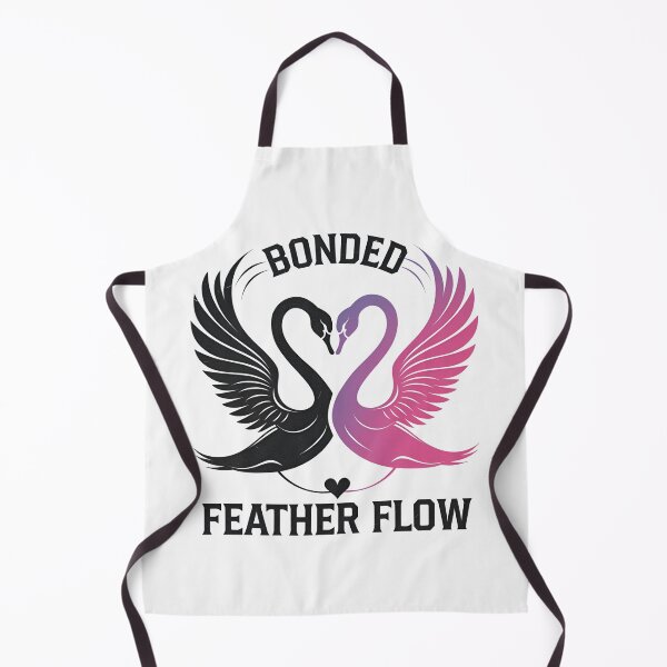 Item preview, Bonded Feather Flow – Graceful Swan Love designed and sold by Zazz Lee.