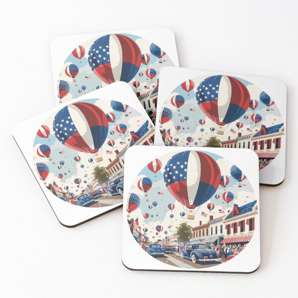 Item preview, Historic Independence Day Parade - Vintage Fourth of July Celebration in Small Town America designed and sold by Art00786.