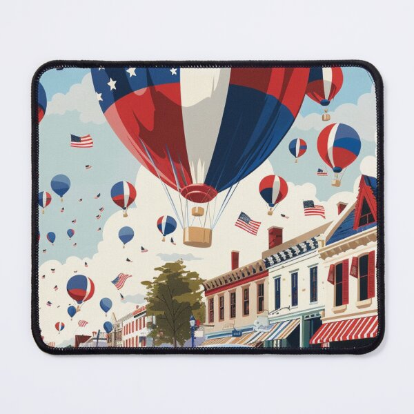 Item preview, Historic Independence Day Parade - Vintage Fourth of July Celebration in Small Town America designed and sold by Art00786.