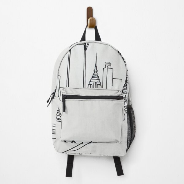 Item preview, Bangkok Skyline designed and sold by VHSVIBES.