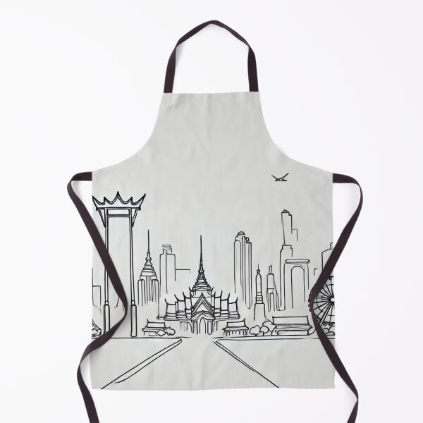Item preview, Bangkok Skyline designed and sold by VHSVIBES.