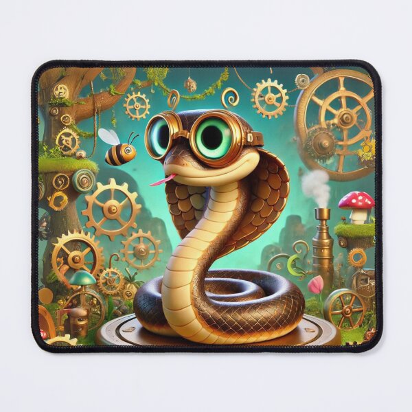 Item preview, Steampunk Racer Snake designed and sold by Sillytoe.