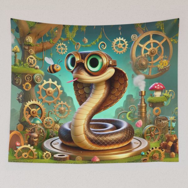 Item preview, Steampunk Racer Snake designed and sold by Sillytoe.