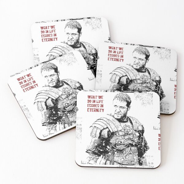 Item preview, Gladiator, Russell Crowe, What we do in life, Echoes in eternity. designed and sold by Spencer Holdsworth.