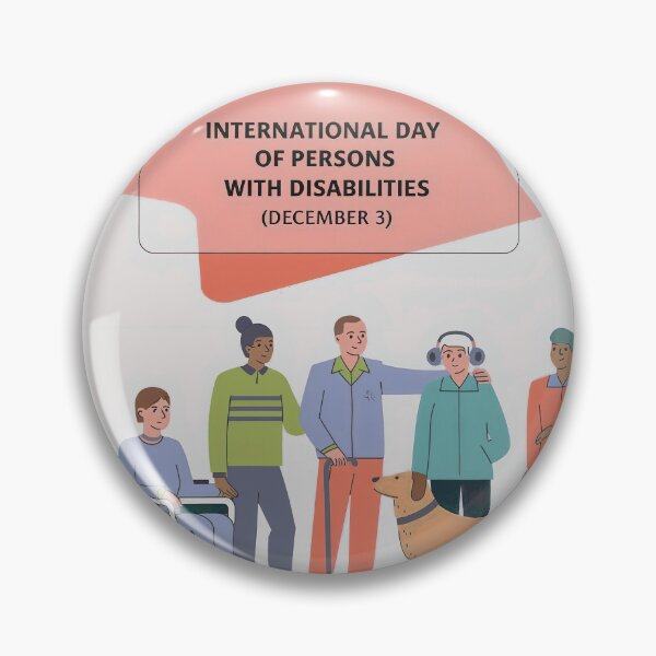 Item preview, Illustration of Individuals with Disabilities and Awareness Text designed and sold by Creative88Art.