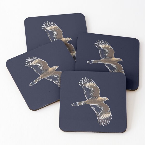 Item preview, Yellow-headed Caracara Flying White Alternate Design  designed and sold by designsasstultd.