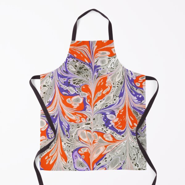 Item preview, Dynamic Marbled Tiger of Orange and Purple designed and sold by ColorStudio864.