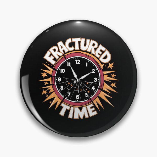Item preview, Fractured Time - Explosive Clock designed and sold by Zazz Lee.