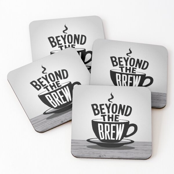 Item preview, Stylized Black Coffee Cup with Steam and Bold Typography Design designed and sold by Creative88Art.