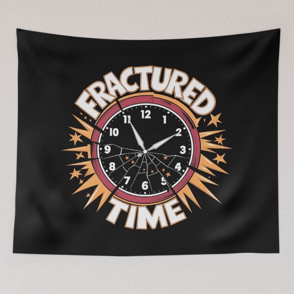 Item preview, Fractured Time - Explosive Clock designed and sold by Zazz Lee.