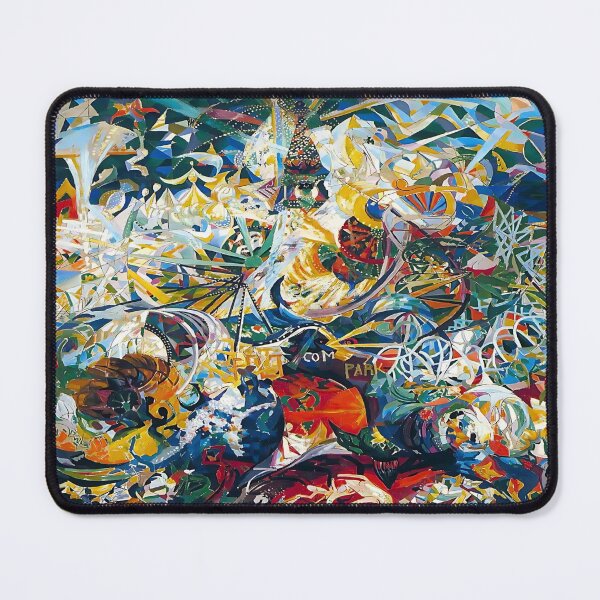 Item preview, Joseph Stella - Battle of Lights, Coney Island designed and sold by irynaartbyim.